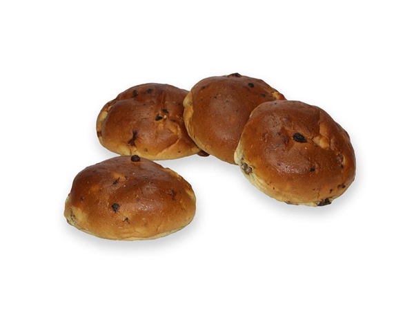 Krentenbollen&nbsp;4 stuks