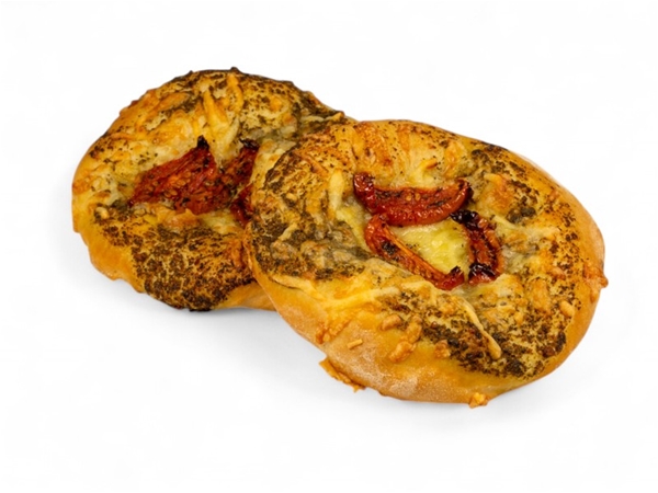 Mini pizza pesto zongedr. tomaat
