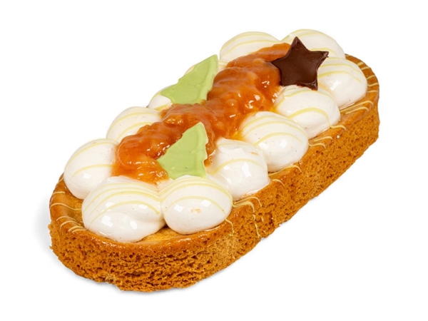 Gebakslof stoofpeer-vanille