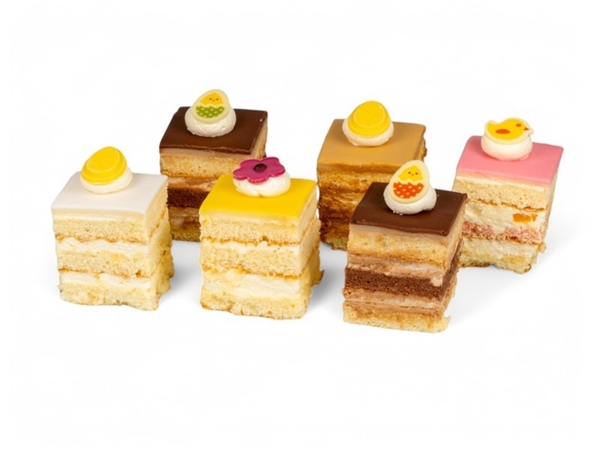 Paas petit fours (6 stuks)