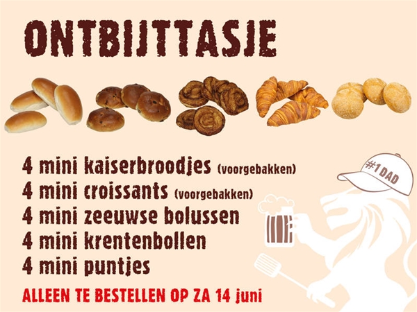 Vaderdag ontbijttasje